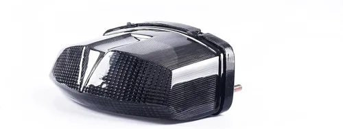 Vista 2 de Luz trasera LED para motocicleta con intermitentes compatible con Ninja 500R 97-09, Ninja 94-96 500, 91-95 Ninja ZX-7R; ZX-7, ZX 750/M/L, K, humo