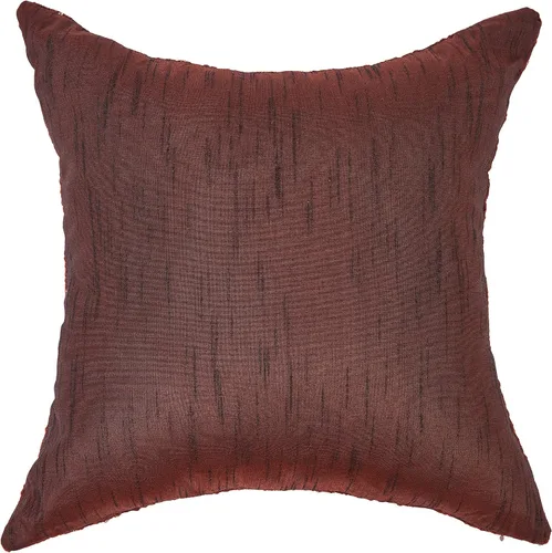 Vista 7 de Juego de 2 fundas de almohada marrones, fundas de almohada decorativas marrones de 18 x 18 pulgadas, fundas de almohada grandes para sofá, fundas