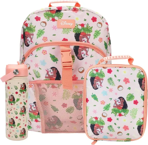 Vista 8 de Bioworld 16" Backpack & Lunch Box Set With Stainless Steel Water Bottle For School And Travel