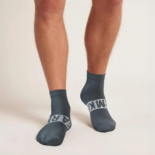 Vista 4 de CHARMKING Calcetines de compresión para mujeres y hombres, 6 pares de calcetines atléticos de tobillo de 15-20 mmHg, ideales para entrenamiento