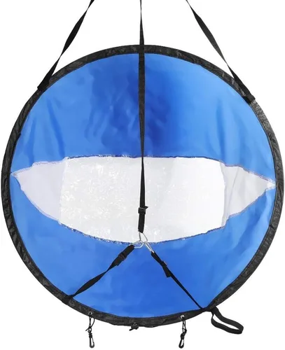 Vista 9 de Kayak Wind Sail Downwind Wind Paddle Barcos de remo Wind Fold Up Sail Kayak Canoa Accesorio