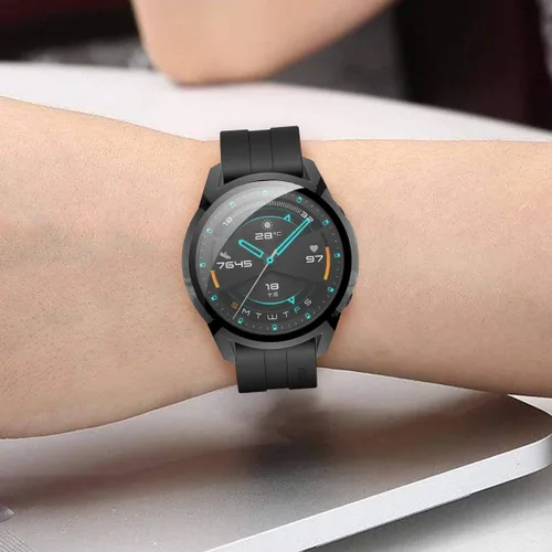 Vista 4 de Fundas compatibles con Huawei Watch GT 2 de 1.812 pulgadas, a prueba de golpes, carcasa protectora de TPU para reloj GT2