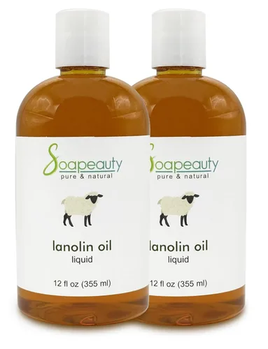 Vista 13 de Soapeauty Aceite de lanolina 100% natural Aceite portador hidratante para piel, labios y cabello Ingrediente para hacer cosméticos y jabón
