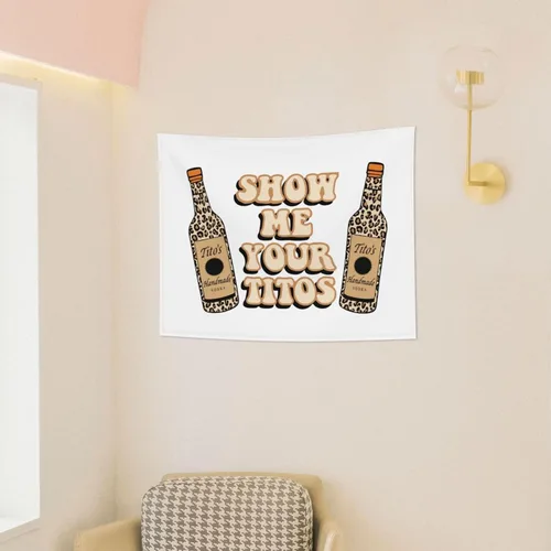 Vista 3 de Flurvivo Tapices de estilo leopardo marrón de 40 x 60 pulgadas, tapiz estético para colgar en la pared, bandera, póster artístico para decoración