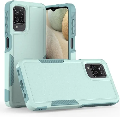Vista 10 de Funda WOGROO para Samsung Galaxy Z Fold 4 - Funda protectora para teléfono a prueba de golpes, duradera, negra