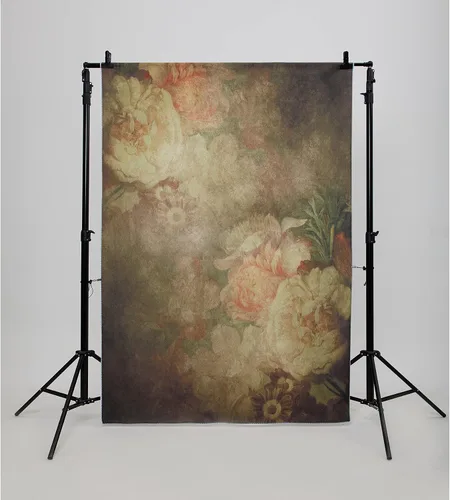 Vista 3 de Kate 4.9x7.2 ft abstracto marrón texturizado fotografía fondos flor fotografía profesional foto estudio accesorios