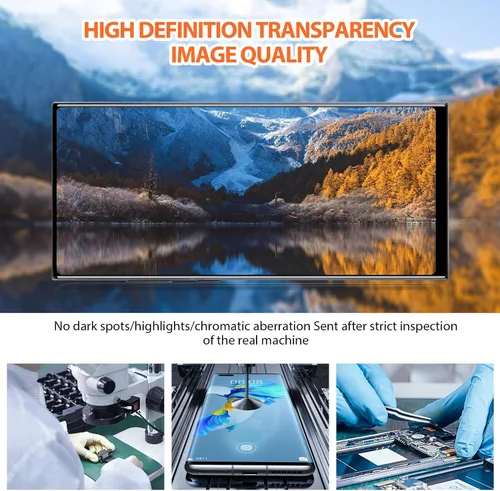 Vista 4 de Incell - Pantalla de repuesto para Samsung Galaxy Note 10 Plus para Samsung Note 10+, pantalla LCD SM-N975U, piezas de reparación con marco