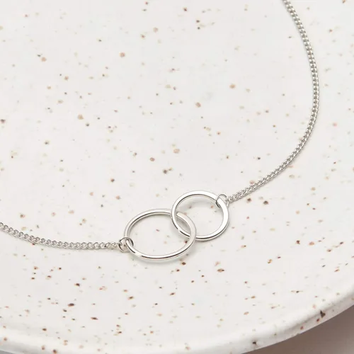Vista 2 de Dear Ava Collar de regalo para mujeres y niñas, colgante de joyería moderna ajustable, idea de regalo de amor para ella con tarjeta sincera, regalos
