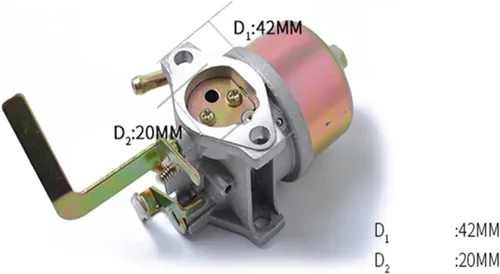 Vista 2 de Pequeña bomba sumergible ajustable Carburador de calidad de la industria para Yamaha MZ175 EF2700 EF2600 Motor Generador YP20G YP30G Bomba de agua