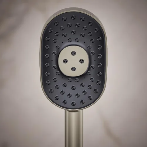Vista 5 de KOHLER 26284-BN Statement Oblong Multifuntion - Ducha de mano de 2,5 gpm, níquel cepillado vibrante