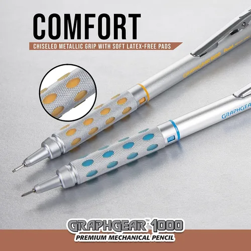 Vista 5 de Pentel Arts GraphGear 1000 - Portaminas prémium de 0.012 in (PG1013EPABP)