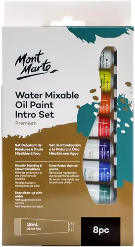 Vista 7 de Pinturas de acuarela Mont Marte, 12 unidades de 12 ml