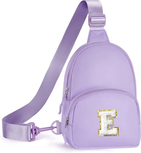 Vista 35 de YOOLIFE Bolso bandolera con inicial, bolsas pequeñas para niñas y mujeres, regalos para adolescentes, niñas, adolescentes, novia, dama de honor
