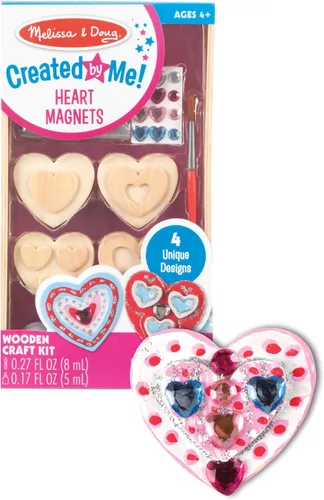 Vista 6 de Melissa & Doug - Juego de imanes de madera para manualidades
