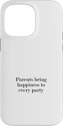 Vista 21 de iPhone XR Parents bring happiness to every party Case