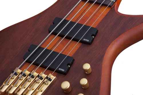 Vista 6 de Schecter Stiletto Studio-5 FF - Miel Satén