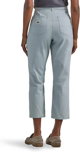 Vista 3 de Lee Pantalón capri Ultra Lux de tiro alto con costuras para mujer