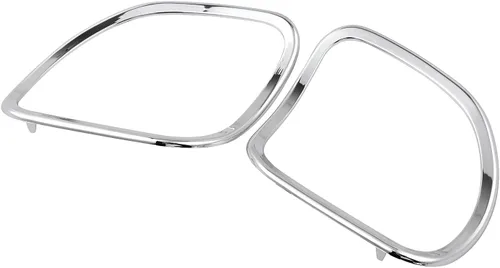 Vista 4 de Kit de ajuste de altavoz de radio y velocímetro de ABS cromado para Harley Road Glide 2015-2023