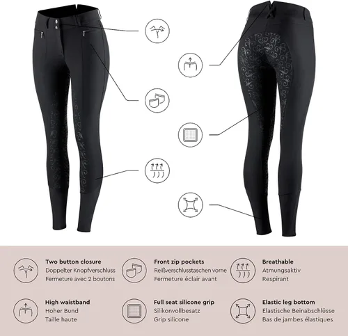 Vista 2 de HORZE Angelina - Pantalones de silicona para mujer