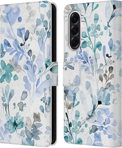 Vista 13 de Head Case Designs Officially Licensed Ninola Beige Wild Grasses Leather Wallet Case Compatible with Samsung Galaxy A07 4G