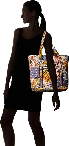 Vista 6 de Vera Bradley Vera Tote - Bolso tote de algodón para mujer