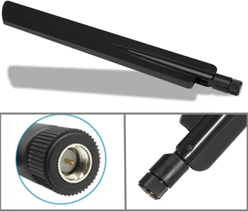 Vista 2 de Antena 4G LTE 10dbi 698-2700MHZ 3G 4G LTE Antena universal omni direccional de banda ancha con SMA macho