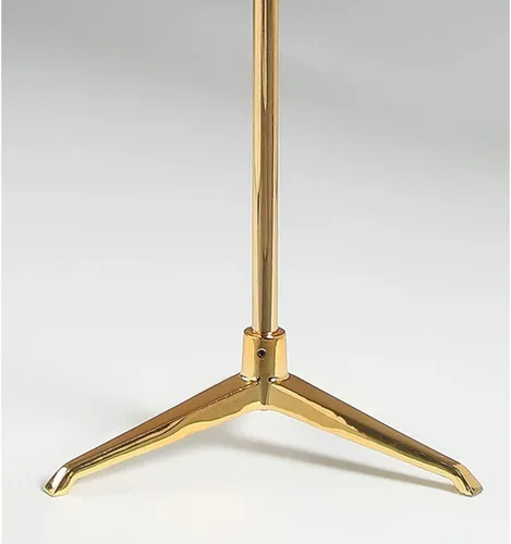 Vista 4 de Adjustable Gold Female Mannequin Dress Form - Height-Adjustable Body Manikin with Removable Head, Wooden Arms & Base, Perfect for Clothing, Jewelry