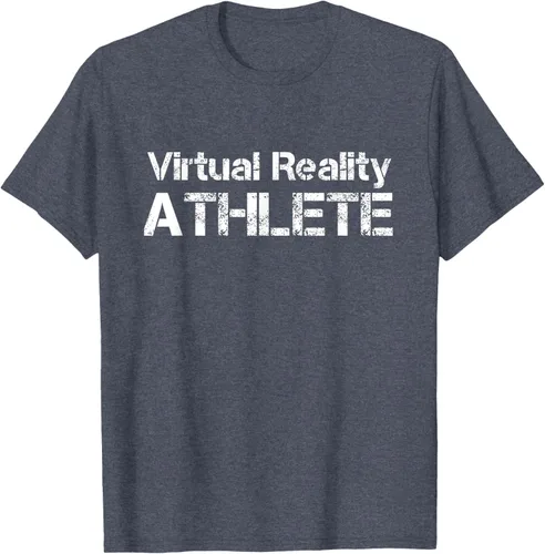 Vista 99 de Virtual Reality ATHLETE for VR Gamers Camiseta, Negro, S