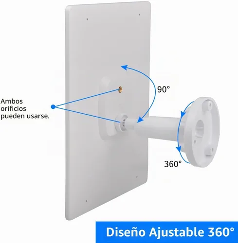 Vista 7 de Panel solar de 6 W 5 V para cámara Wyze al aire libre v1/v2 y batería Cam Pro, puerto micro USB o USB tipo C IP65 impermeable, montaje ajustable