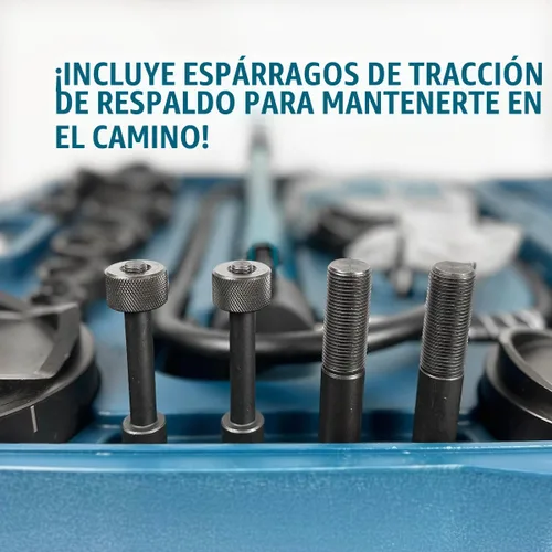 Vista 5 de TEMCo TH0037 - Juego de herramientas de 4 pulgadas con perforador hidráulico para conducto eléctrico, kit de herramientas KO
