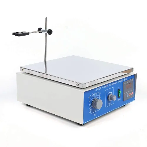 Vista 3 de Agitador magnético, 300 W CJ-882A 2.64 galones mezclador de laboratorio digital agitador magnético placa caliente termostático imán mezclador