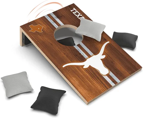 Vista 60 de SOAR Juego de Cornhole de mesa NCAA y altavoz Bluetooth