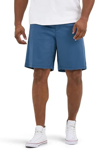 Vista 9 de Lee Pantalón corto de frente plana Extreme Motion para hombre Big & Tall Academia Chambray