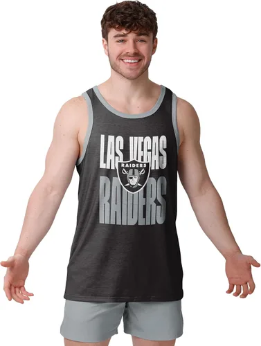 Vista 5 de FOCO NFL Mens NFL Team Logo Fashion Shirt Sleeveless Top