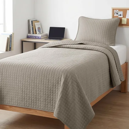 Vista 68 de Southshore Fine Living, Inc. Juego de edredón individual XL, colcha de microfibra acolchada, juego de edredón individual con funda de almohada, ropa
