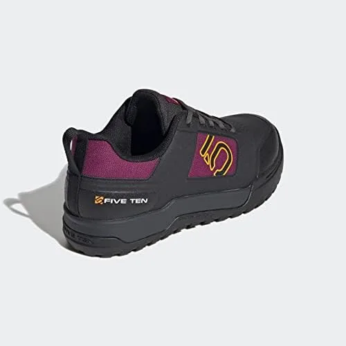Vista 5 de Five Ten Impact Pro - Zapatos de ciclismo de montaña para mujer, Core BlackSignal OrangePower Berry