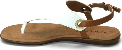 Vista 3 de Aerosoles Sandalias tipo tanga para mujer, Blanco, 8