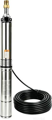 Vista 13 de Bomba sumergible de pozo profundo, bomba de pozo profundo de 1 HP de 110 V de acero inoxidable con caja de control y cable de alimentación de 50