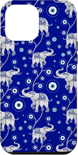 Vista 26 de Funda con dije de elefante de mala suerte para iPhone 17