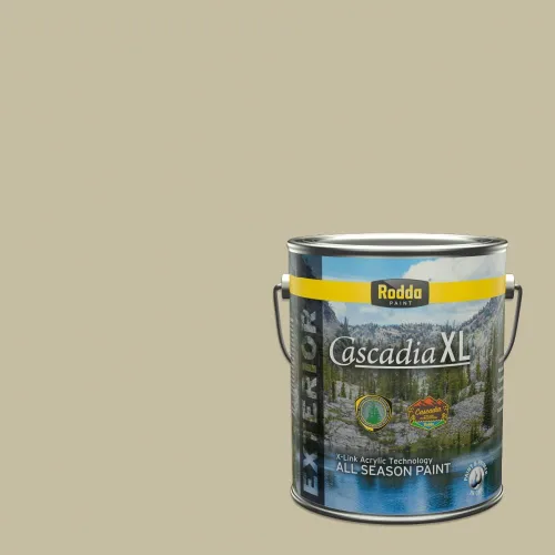 Vista 152 de Rodda Paint CASCADIA XL - Pintura satinada e imprimación para exteriores en uno, cuarto de galón, Annabel