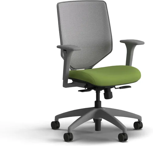 Vista 8 de HON Solve - Silla de oficina ergonómica, soporte de malla con respaldo de malla, soporte lumbar ajustable, brazos ajustables en altura, marco