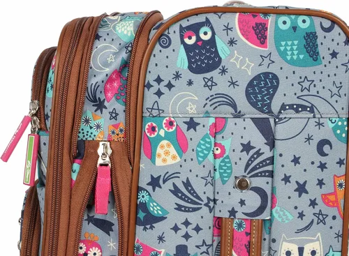 Vista 6 de Maleta de mano Lily Bloom diseño expansible con estampado maleta para mujer con ruedas giratorias