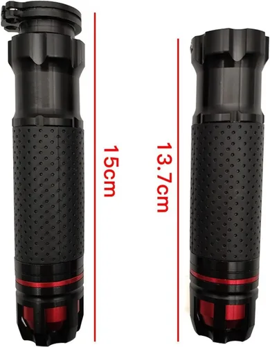 Vista 3 de Motocicleta 2020 CNC Aluminio 7/8 "Manija de motocicleta Agarres Barra de Manillar Moto Agarre para Yamaha MT09 MT10 Mt 07 09 10 Mt-07mt-09 Mt-10