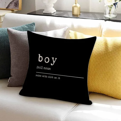 Vista 18 de Fundas de almohada navideñas de 16 x 16 pulgadas para mujer, fundas de almohada decorativas de lino y algodón, decoración del hogar, funda de cojín