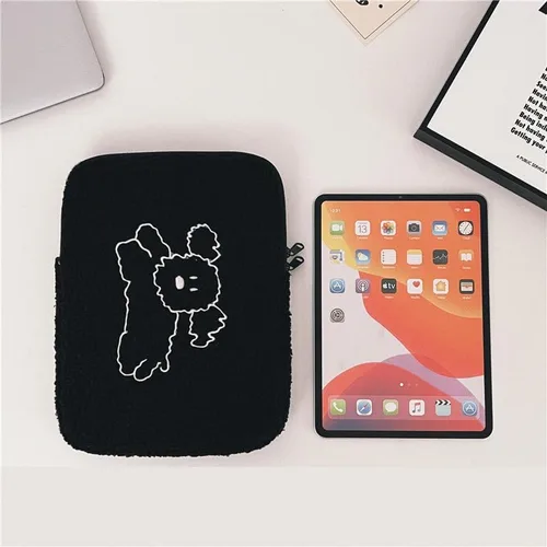Vista 4 de Linda bolsa de transporte para computadora portátil con diseño de perro, para niñas del centro de la ciudad, funda para computadora portátil, funda