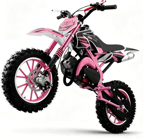 Vista 11 de Motocicleta de motocross para niños de 8 a 14 y 2 tiempos Negro