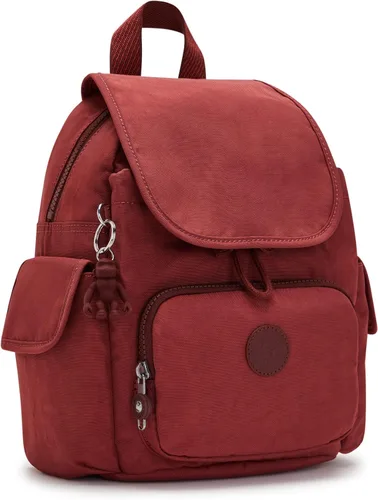 Vista 3 de Kipling Mochila mediana para mujer Carmín Dusty M City Pack - Mochila mediana
