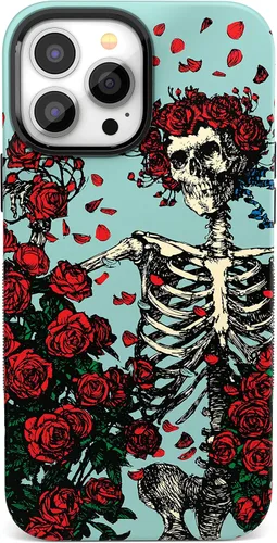 Vista 57 de Casely - Funda para iPhone 14 Pro Max, flores pintadas, Frida Kahlo Floral Girly, compatible con MagSafe