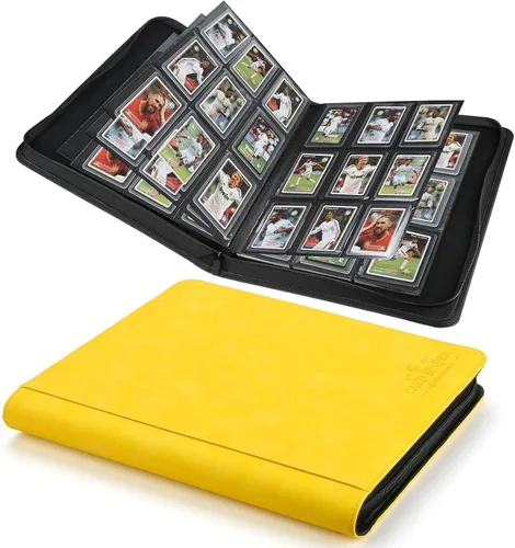 Vista 38 de Carpeta Toploader CARDBINDER, Estuches Duros Toploader, Fundas de 4 Bolsillos para hasta 128 Tarjetas. Carpeta de Tarjetas Toploader con Fundas
