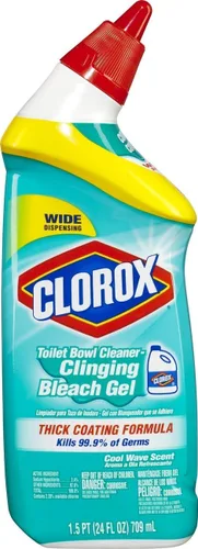 Vista 15 de Clorox Limpiador de inodoro con blanqueador, limpiador de lluvia, 24 onzas